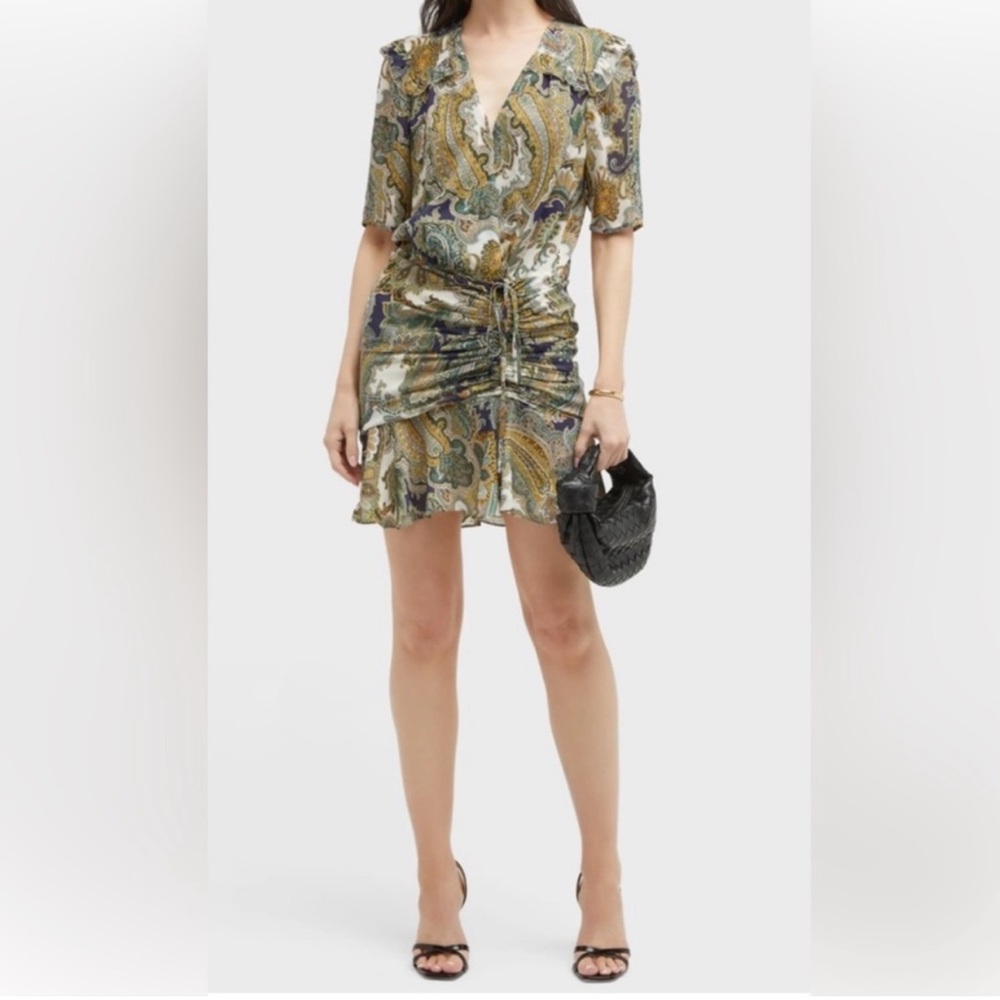 Veronica Beard Manda Paisley Silk Mini Dress
NWOT Size 6